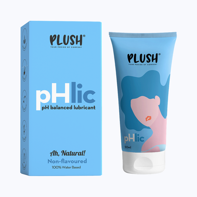Plush Natural Intimate Lubricant For Men & Women Water Based & 100% Clean Ingredients