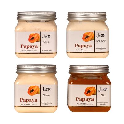 Jeva Papaya Eco Facial Kit Pack Of 4