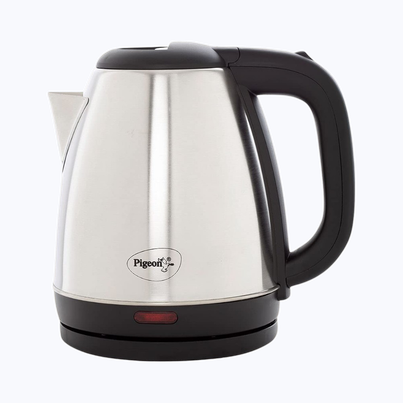 Pigeon by Stovekraft Amaze Plus Electric Kettle (14289) with Stainless Steel Body, 1.5 litre - Silver Pigeon by Stovekraft Amaze Plus Electric Kettle (14289) with Stainless Steel Body, 1.5 litre - Silver