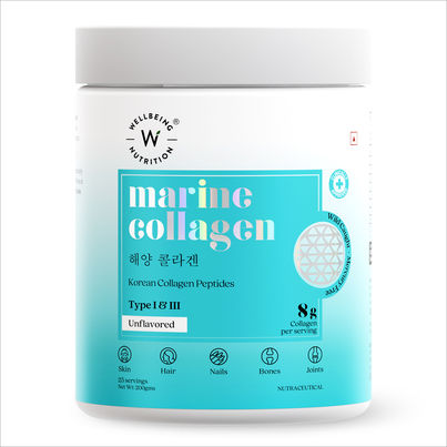 Wellbeing Nutrition Pure Korean Marine Collagen Supplements for Women & Men