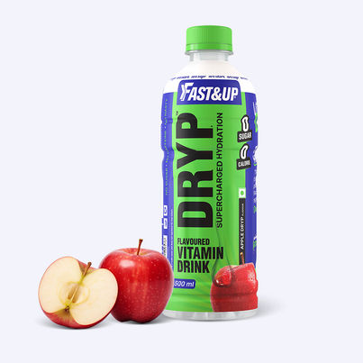Fast&Up Dryp Vitamin Water | Zero Sugar - Zero Calories - Apple Flavour