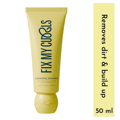 Fix My Curls Cleansing Shampoo | Curly, Wavy, Frizzy Hair|Anti-Dandruff, Sulphate Free Fix My Curls Cleansing Shampoo | Curly, Wavy, Frizzy Hair|Anti-Dandruff, Sulphate Free