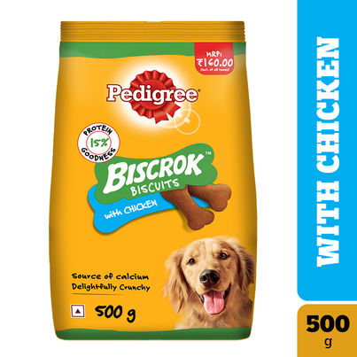 Pedigree Biscrok Chicken Flavour Dog Biscuits