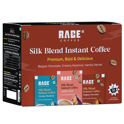 Rage Coffee Silk Blend Assorted Medium Roast Instant Coffee Rage Coffee Silk Blend Assorted Medium Roast Instant Coffee