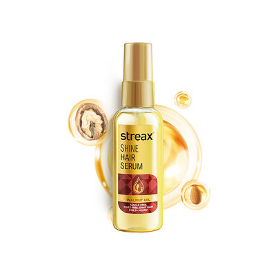 Streax Hair Serum vitalised with Walnut Oil Streax Hair Serum vitalised with Walnut Oil