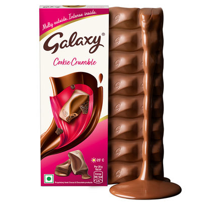 Galaxy Cookie Crumble Chocolate Bar for Gifting Galaxy Cookie Crumble Chocolate Bar for Gifting