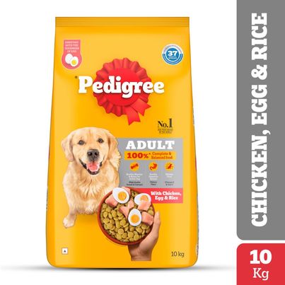 Pedigree Adult Chicken-Egg & Rice Dry Dog Food