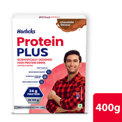 Horlicks Protein Plus Chocolate Drink Mix