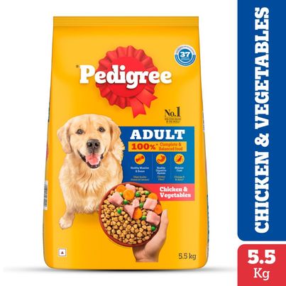 Pedigree Adult Chicken & Vegetables Dry Dog Food