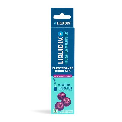 Liquid I.V. Hydration Multiplier - Acai Berry | 3 Sticks | Hydration Drink Mix