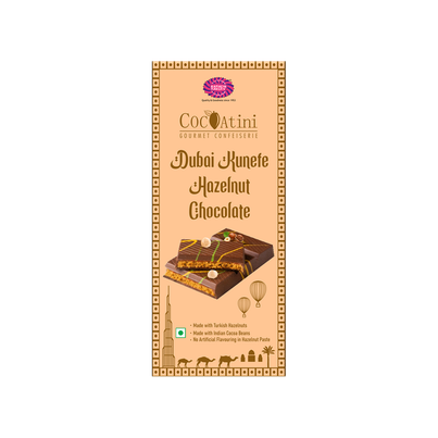 Karachi Bakery Dubai Kunefe Hazelnut Milk Chocolate Bar Karachi Bakery Dubai Kunefe Hazelnut Milk Chocolate Bar