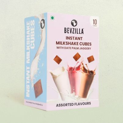 Bevzilla 10 Instant Milkshake Cubes |Assorted Flavours