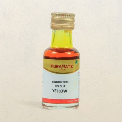 Puramate Liquid Food Colour- Yellow
