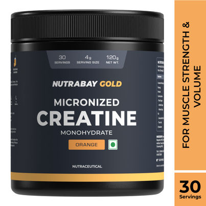 Nutrabay Gold Micronized Creatine Orange Nutrabay Gold Micronized Creatine Orange