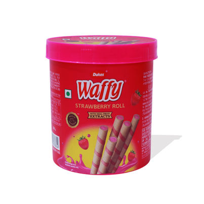 Dukes Waffy Strawberry Wafer Rolls