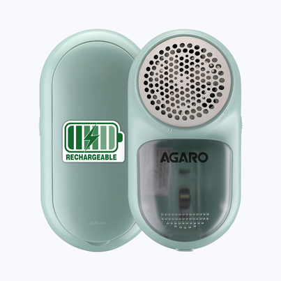 AGARO LR2007 Lint Remover, Fabric Brush, Rechargeable, for Woolen Sweaters, Clothes, Shirts, Jackets