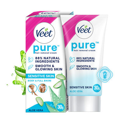 Veet Pure Hair Removal Cream Sensitive Skin