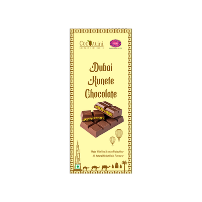Karachi Bakery Dubai Kunefe/Kunafa Milk Chocolate Bar Karachi Bakery Dubai Kunefe/Kunafa Milk Chocolate Bar