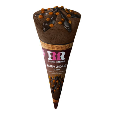 Baskin Robbins Bavarian Chocolate Ice Cream Cone