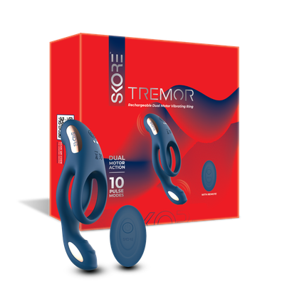 Skore Tremor Twinfold Double Sensations Vibrator For Men & Women