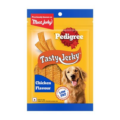 Pedigree Adult Tasty Jerky Chicken Flavour Dog Treat Pedigree Adult Tasty Jerky Chicken Flavour Dog Treat