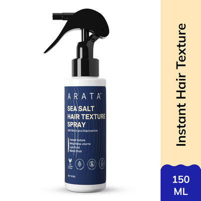 Arata Sea Salt Hair Texturizing Spray (Matte Finish)