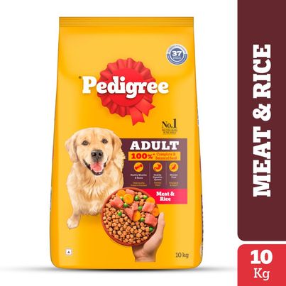 Pedigree Adult Meat & Rice Dry Dog Food Food Pedigree Adult Meat & Rice Dry Dog Food Food