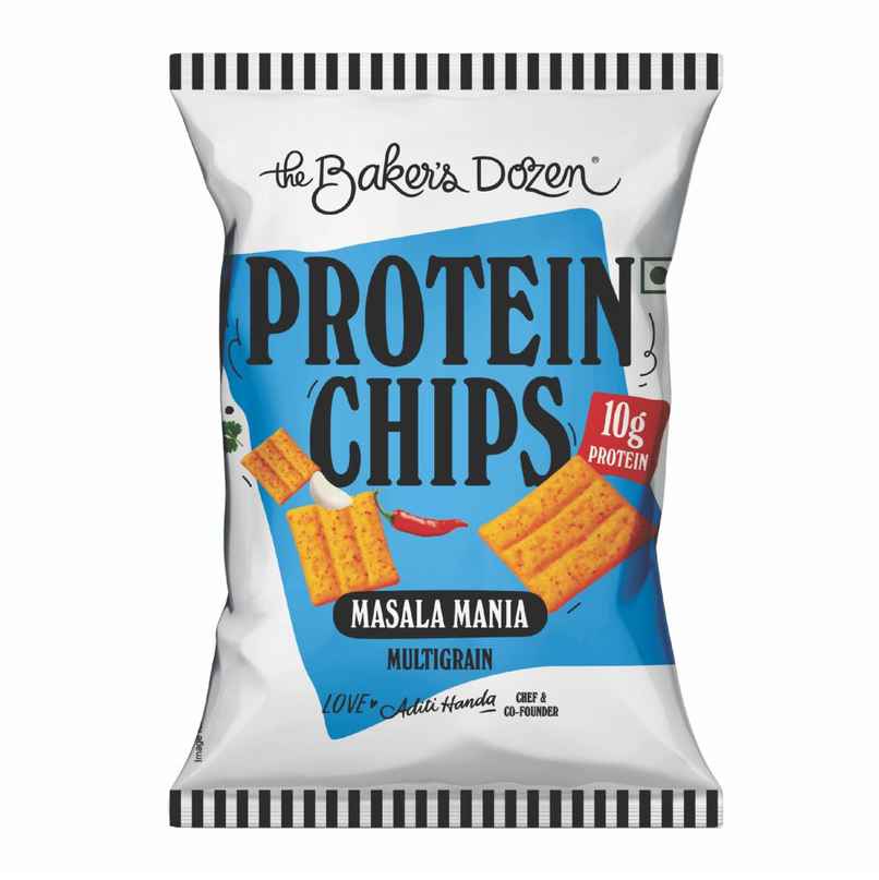 The Baker's Dozen Protein Chips - Masala Mania