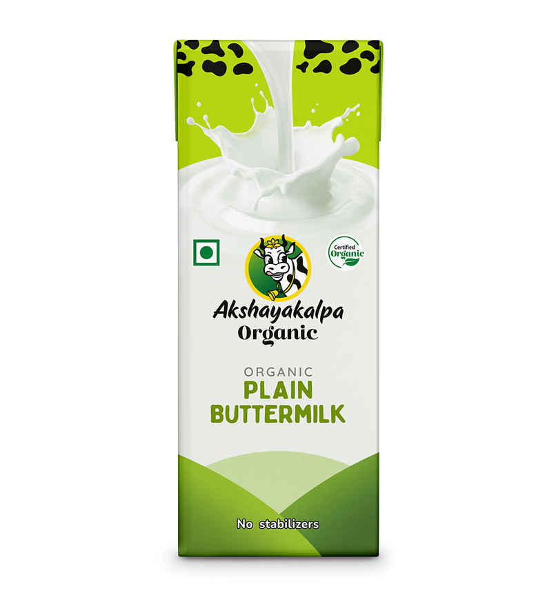 Akshayakalpa Organic Plain Buttermilk Akshayakalpa Organic Plain Buttermilk