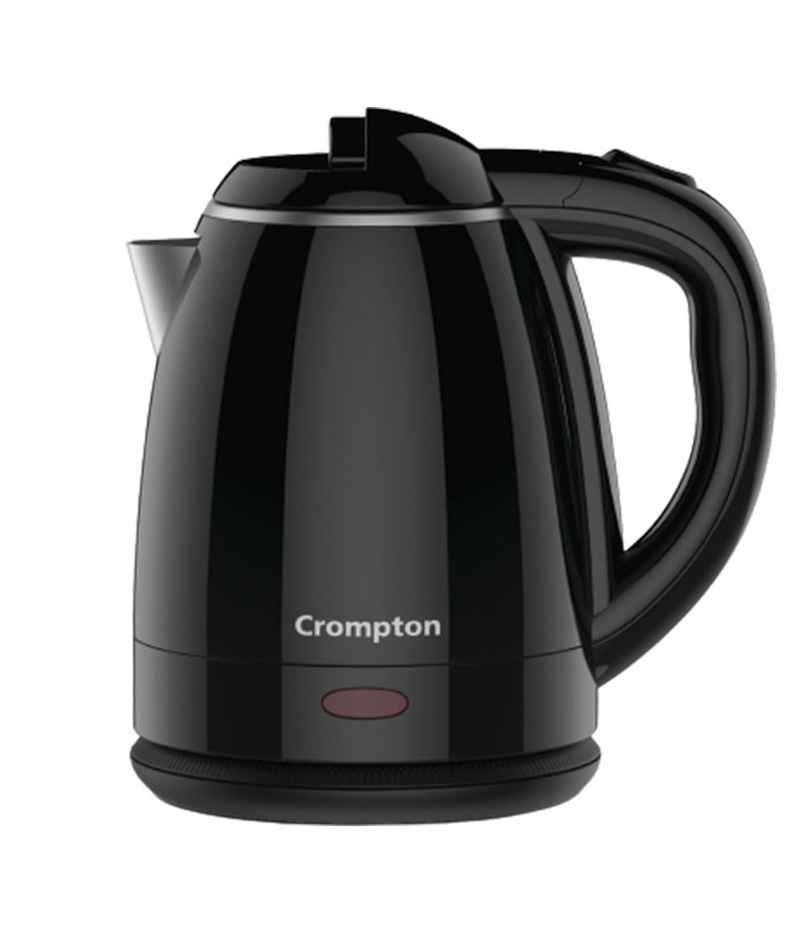 Crompton Activ Hot 1.5 Litres Cool Touch Electric Kettle (Black)