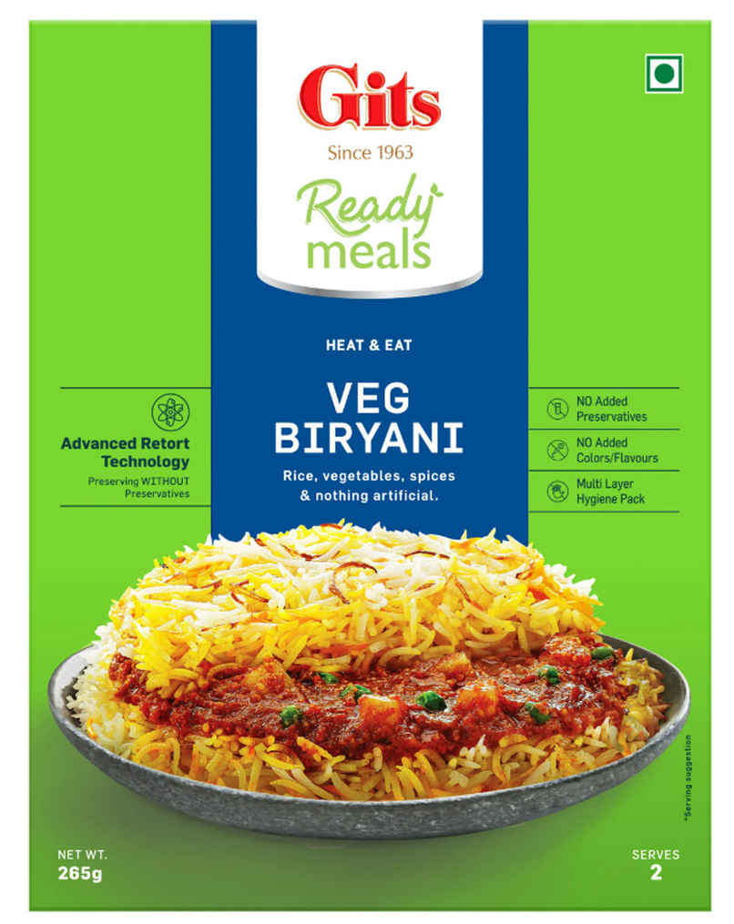 Gits Veg Biryani Ready to Eat