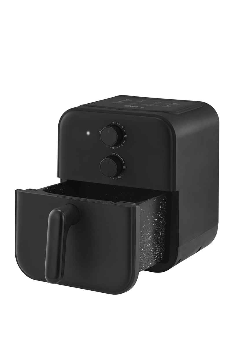 Midea 4.2L Air Fryer,1600W Power Auto Cut-Off,90% Less Oil,Teflon non Stick Coating & Crisper plate