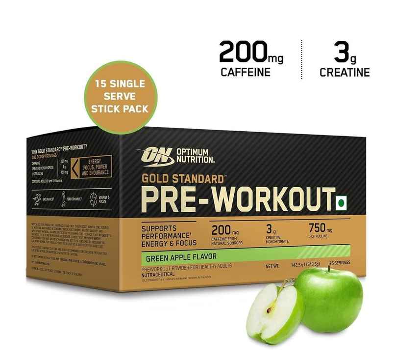Optimum Nutrition Pre-Workout Green Apple Flavour Optimum Nutrition Pre-Workout Green Apple Flavour