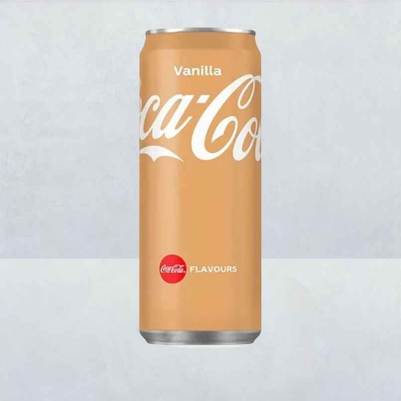 Coca-Cola Vanilla Soft Drink Can