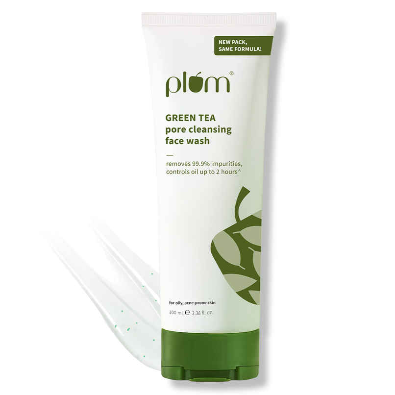 Plum Green Tea Pore Cleansing Face Wash Acne Face Wash Oily Skin| Bright Clear Skin Soap-Free|