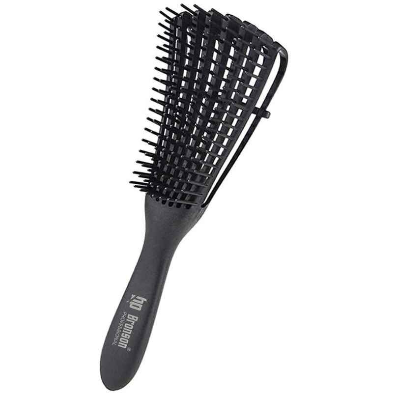 Bronson Professional Wet And Dry Hair Detangler Hair Brush With Spacing Clip - Color May Vary Bronson Professional Wet And Dry Hair Detangler Hair Brush With Spacing Clip - Color May Vary