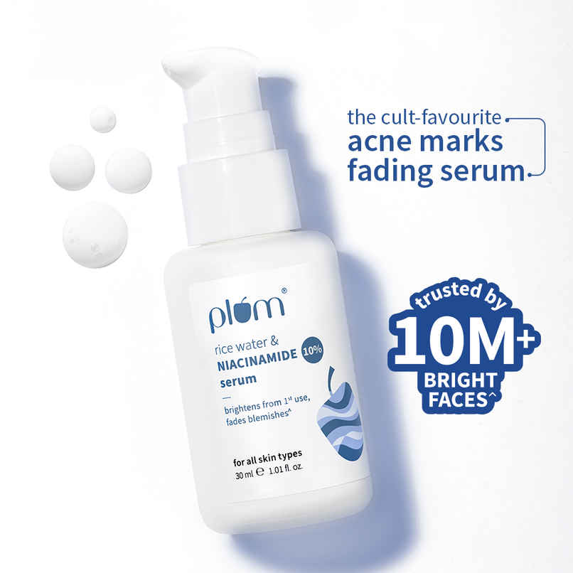 Plum Rice Water & 10% Niacinamide Serum Plum Rice Water & 10% Niacinamide Serum