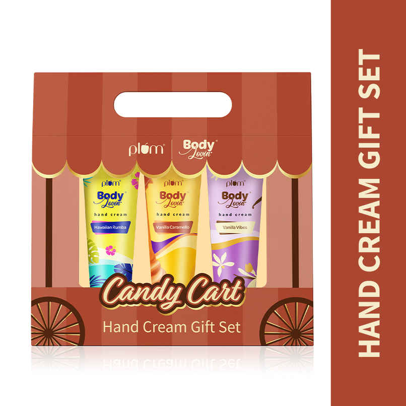 Plum BodyLovin' Candy Cart Hand Cream Gift Set Plum BodyLovin' Candy Cart Hand Cream Gift Set