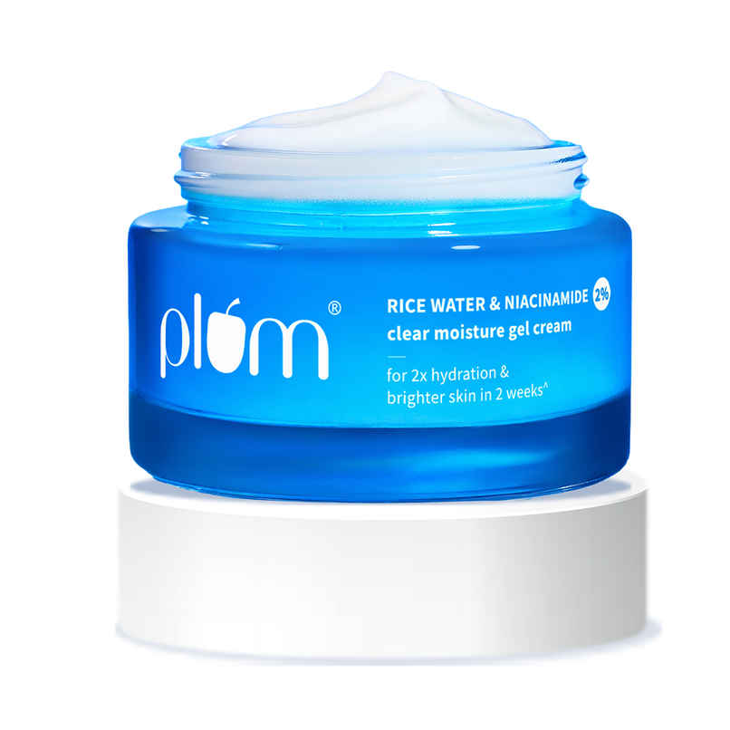 Plum Rice Water & Niacinamide 2% Clear Moisture Gel Cream