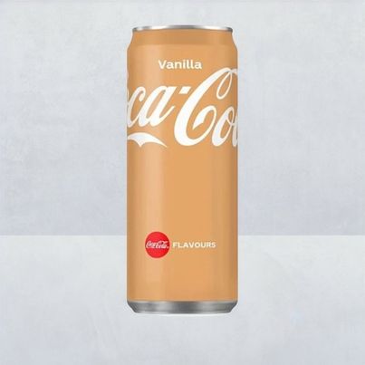 Coca-Cola Vanilla Soft Drink Can Coca-Cola Vanilla Soft Drink Can