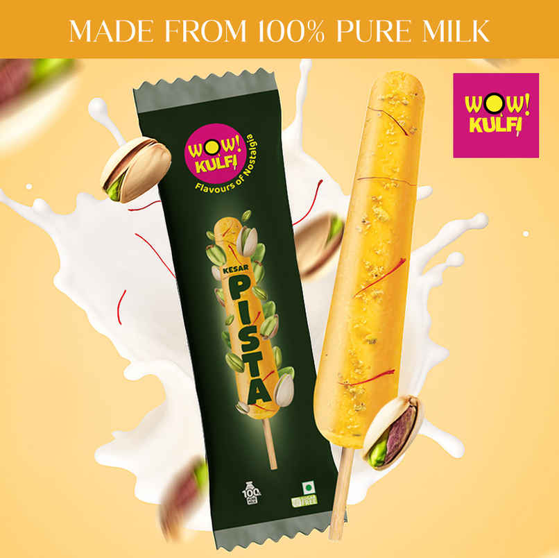 Wow! Kesar Pista Kulfi