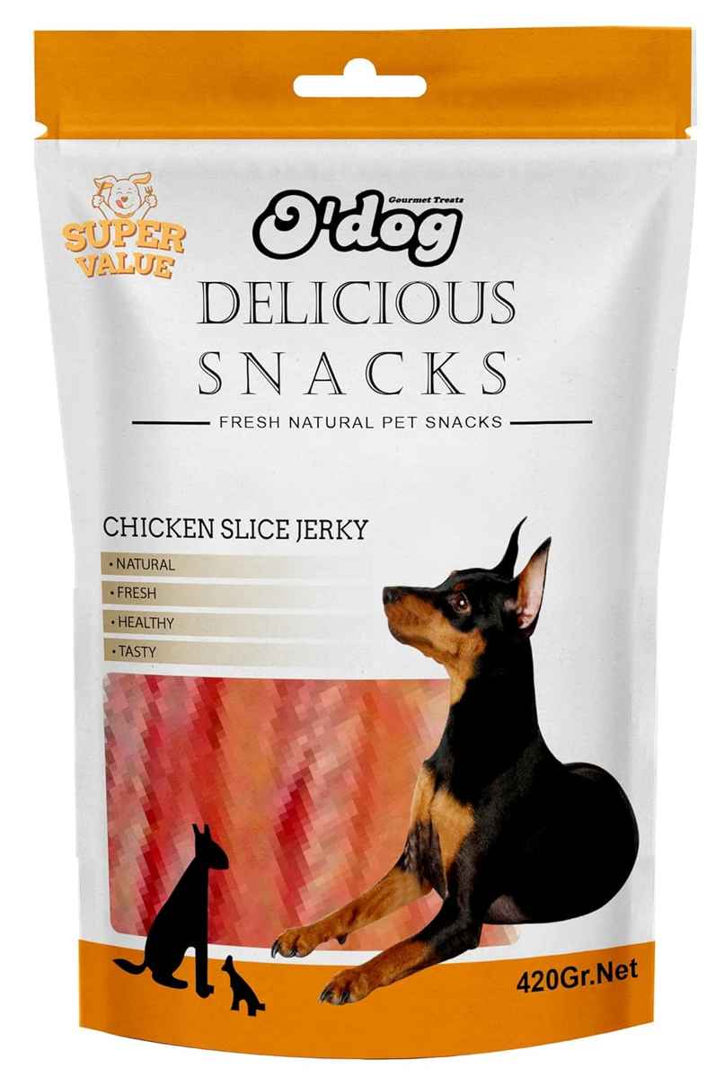 Odog Real Chicken Slice Jerky Dog Treats
