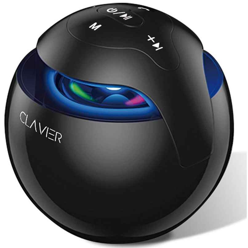 Sounce Clavier Fusion Bluetooth Speaker | HD Sound | LED Light | Built-in Mic | Black