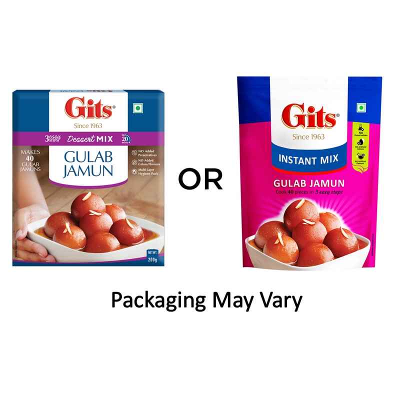Gits Gulab Jamun Instant Dessert Mix | Easy & Delicious Gits Gulab Jamun Instant Dessert Mix | Easy & Delicious