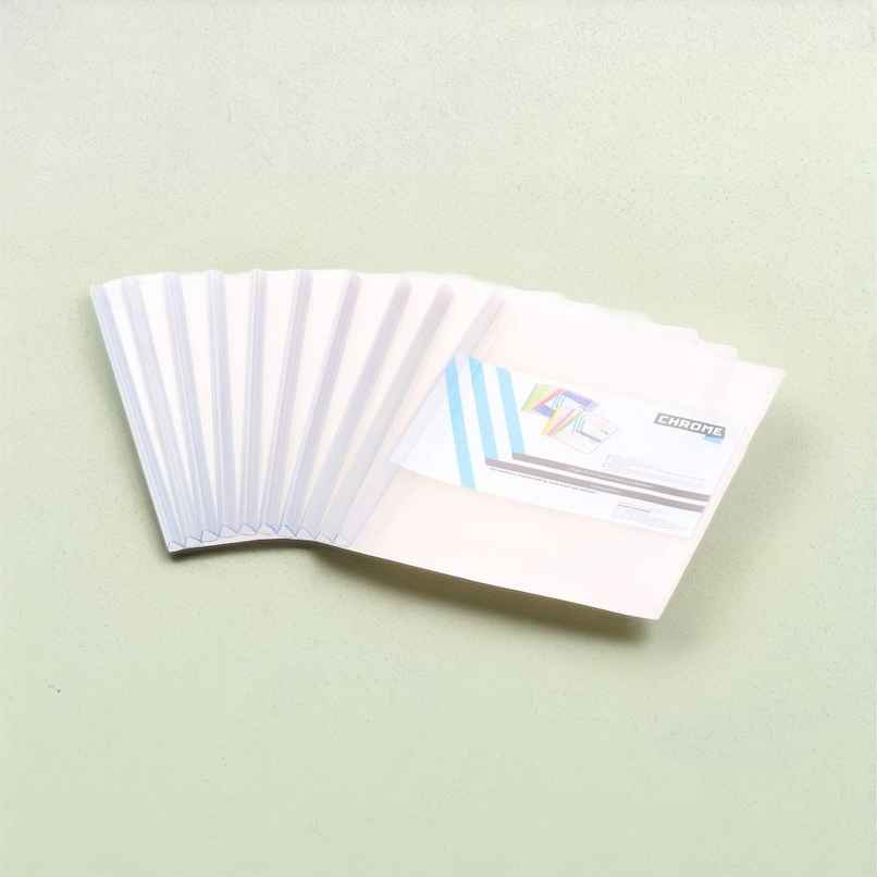 Chrome A4 Slide Grip Report Cover