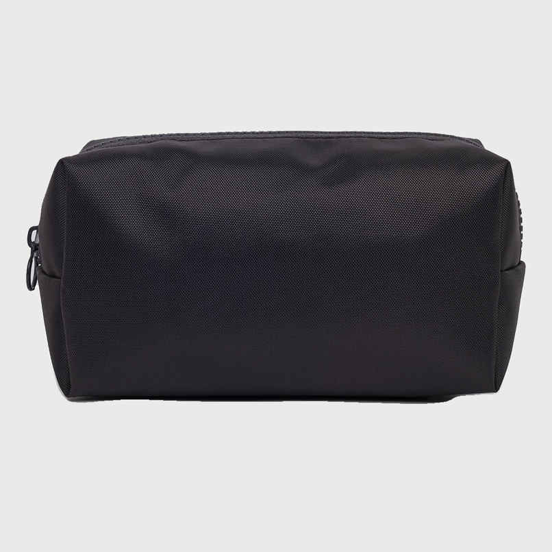 QIPS Unisex Solid Polyester 6 L Travel Pouch | Black