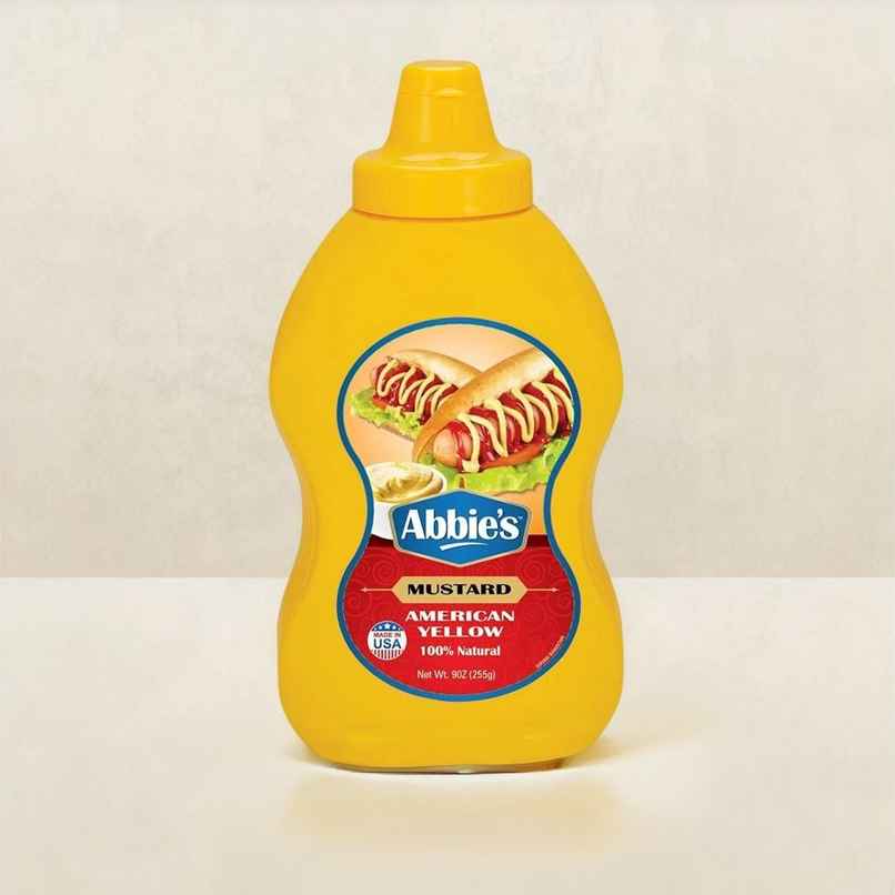 Abbie's Squeeze Yellow Mustard (S)