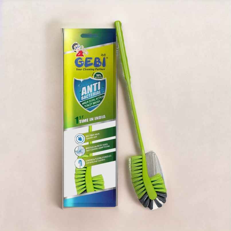 Gebi Antibacterial Mega Dual Action Toilet Brush