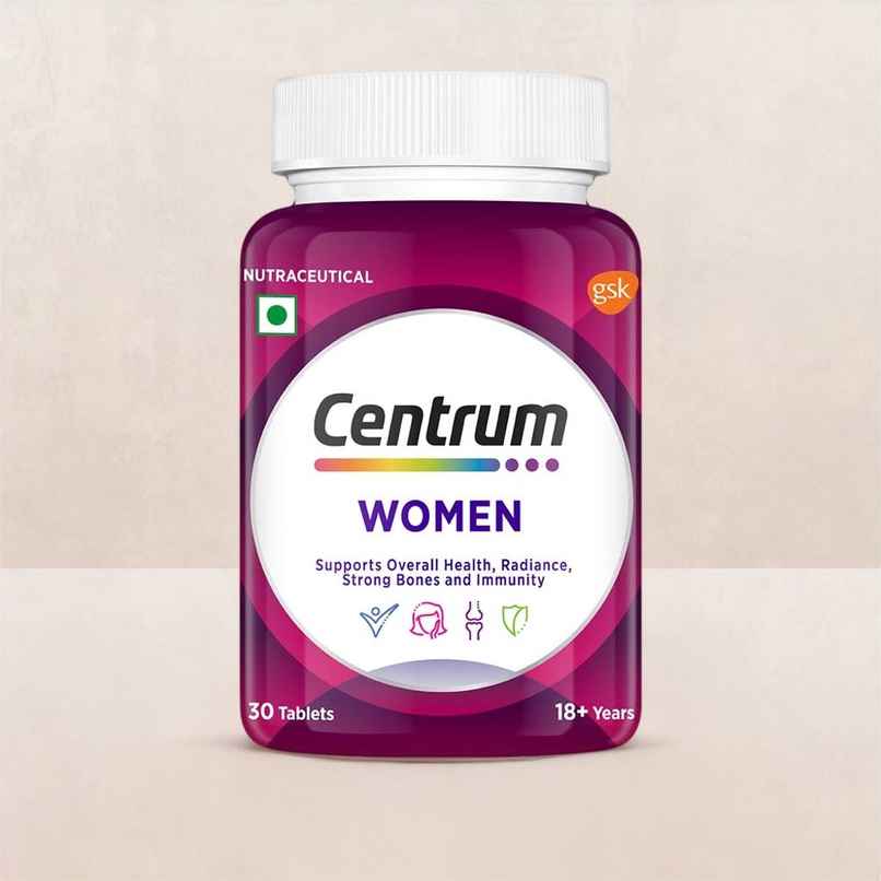 Centrum Women Multivitamins - Vit. B, C, D & more for Energy, Immunity & Radiance (30 Veg Tablets) Centrum Women Multivitamins - Vit. B, C, D & more for Energy, Immunity & Radiance (30 Veg Tablets)
