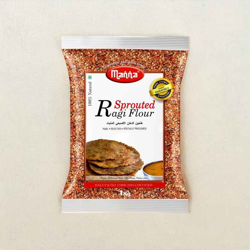 Manna Foods Sprouted Ragi Flour Manna Foods Sprouted Ragi Flour